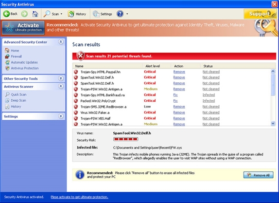 Security Antivirus