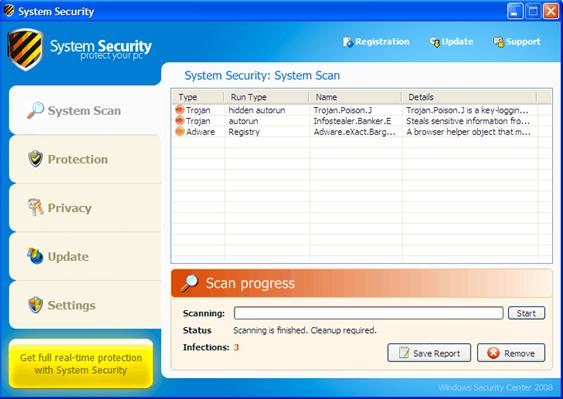 system security virus expression