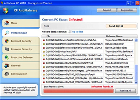 XP Antimalware 2010