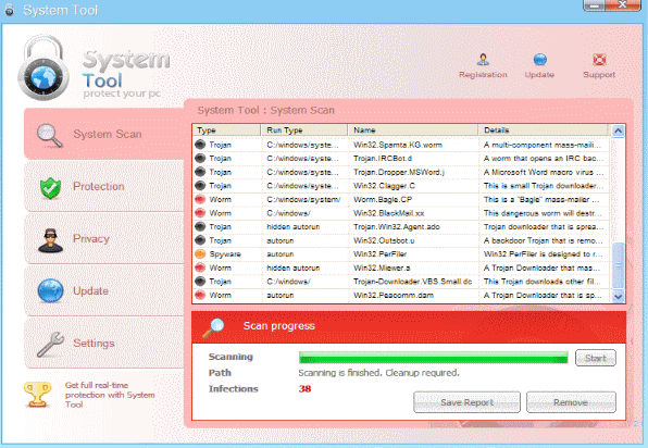 How to Take out Course of action Tool 2011 Virus From Your Computer