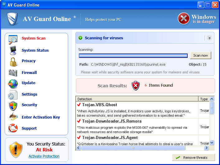 av guard online av guard online