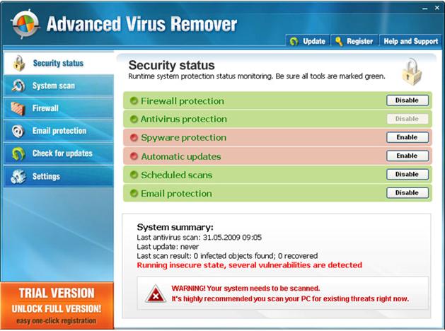 Remove Advanced Virus Remover | Removal Guide - RemoveVirus.org